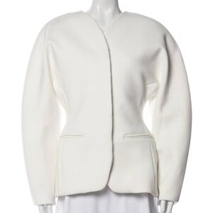 Jacquemus The Ovalo White Jacket